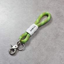 Multifunctional Braided Rope Keychain 10-In-1 Wrist Strap, Equipped With Heavy Duty Climbing Carabiner Clip, Suitable For Camping Hiking Outdoor Daily Use, Men & Women Outdoor Enthusiasts, EDC Durable Hanging Rope, Camera Water Bottle Key Earphone Case Bag Pendant - Multicolor - View 34