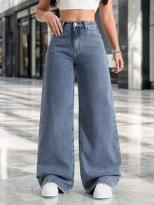 Women Jeans - Blue - View 3