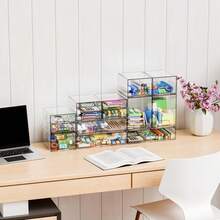 Transparent Stackable Storage Drawers, Acrylic Drawer Organizers, Suitable For Organizing, Bathroom Storage Boxes And Cabinets, Plastic Cosmetic Storage Boxes, Medicine Cabinet Storage Boxes, Sink Storage Boxes, Etc. - View 9