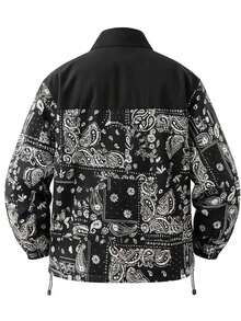 1pc Women's Outdoor Sports Style Jacket With Stand Collar, Adjustable Hem, Practical Pockets, Versatile For Cycling And Climbing - Black - View 11