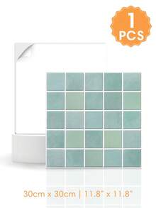 1/10/20pcs 3D Small Square Mosaic Peel And Stick Backsplash Tiles, 25-Grid Tile Stickers, Self-Adhesive Wall Stickers For Kitchen Bathroom - Wall Stickers - View 14
