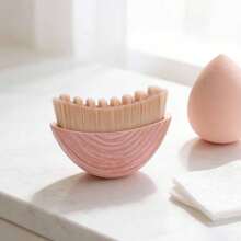Set de 1/3 piezas para masaje y cuidado facial: cepillo facial de contorno linfático, tabla Gua Sha en forma de corazón de acero inoxidable, cepillo facial seco, masajeador de drenaje linfático para rostro, mentón y definición de mandíbula, cepillo rosa de drenaje linfático para modelar rostro y Body - Varios colores - Ver 6