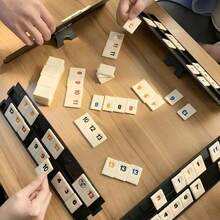 成人派對桌上遊戲 以色列拉米數字卡牌桌遊 - 酒紅色 - 查看 2