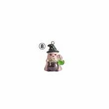 1pc Cute Mixed Style Ghost Halloween Enamel Pendant Witch Hat Skull Bat Ghost Stainless Steel Charm DIY Handmade Jewelry Craft Accessories - Multicolor - View 10