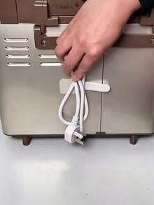 20/10/3/1pc Self-Adhesive Strong Hook And Loop Cable Ties, Reusable Cable Organizer, Cable Wrap Clips, Cable Fixing Sleeves, Suitable For USB Cables, Travel Cable Manager, Computer Mouse, Wire Bundling And Organizing - New Arrival - View 4