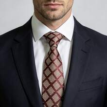 Men's Formal Tie, Faux Silk Material, Suitable For Formal Occasions, Weddings, Gifts - Multicolor - View 3
