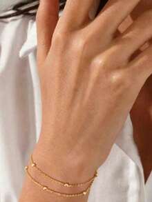 Rust-Proof Accessories Women's Bracelet, Gift For Girlfriend - Bracelet Set - View 1