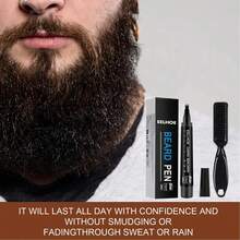 Beard & Mustache Styling Tools - Brown - View 5