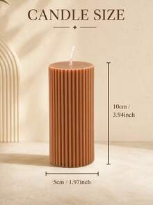 1/4pcs Dark Style 4-Color Scented Candle Set (Black/Brown/Red/Orange), Size 1.97*3.94 Inches, Atmosphere Creation, Home Decor, Perfect Gift Choice, Luxury Decoration, Halloween, Halloween Gift, Back To School - Multiple Styles - View 14