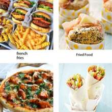 100pcs Hamburger Sandwich Food Wrapping Paper, Cake Roll Hamburger Greaseproof Paper, Wrapping Paper, Pastry Bread Greaseproof Paper Liner Non-Stick Baking Paper For Kitchen And Catering, Kitchen And Restaurant Essentials - Multicolor - View 11