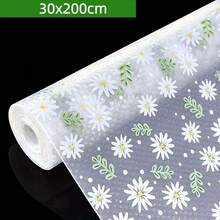 1 Roll - High-Quality Non-Slip Flower Shelf Liner - Strong Grip, Waterproof, Durable EVA - Easily Cut For Kitchen Cabinets, Refrigerators, And Drawers - Stain-Resistant Home Decor - Multipurpose Storage Solution Kitchen Items Kitchen Accessories Kitchen Tools - Multicolor - View 16