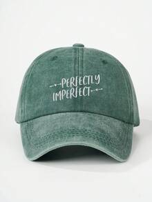 1件 Y2K 滑雪帽 中性款 刺繡 PERFECTLYS 水洗棒球帽 適合日常戶外旅行防曬 - 棒球帽 - 查看 21