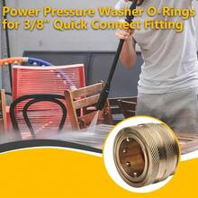 50/100 cái vòng đệm O-Ring cho máy rửa áp lực cao, dùng cho đầu nối nhanh 1/4 inch và 3/8 inch - A - Xem 5
