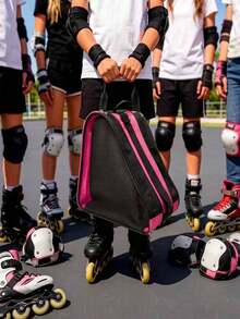 All-Around Skateboard And Roller Skate Bag, Oxford Fabric, Single Layer And Thickened Double Layer Protective Storage Bag - Perfect Gift Choice For Skateboard Enthusiasts, Roller Skate Enthusiasts, And Sports Lovers - Multicolor - View 9