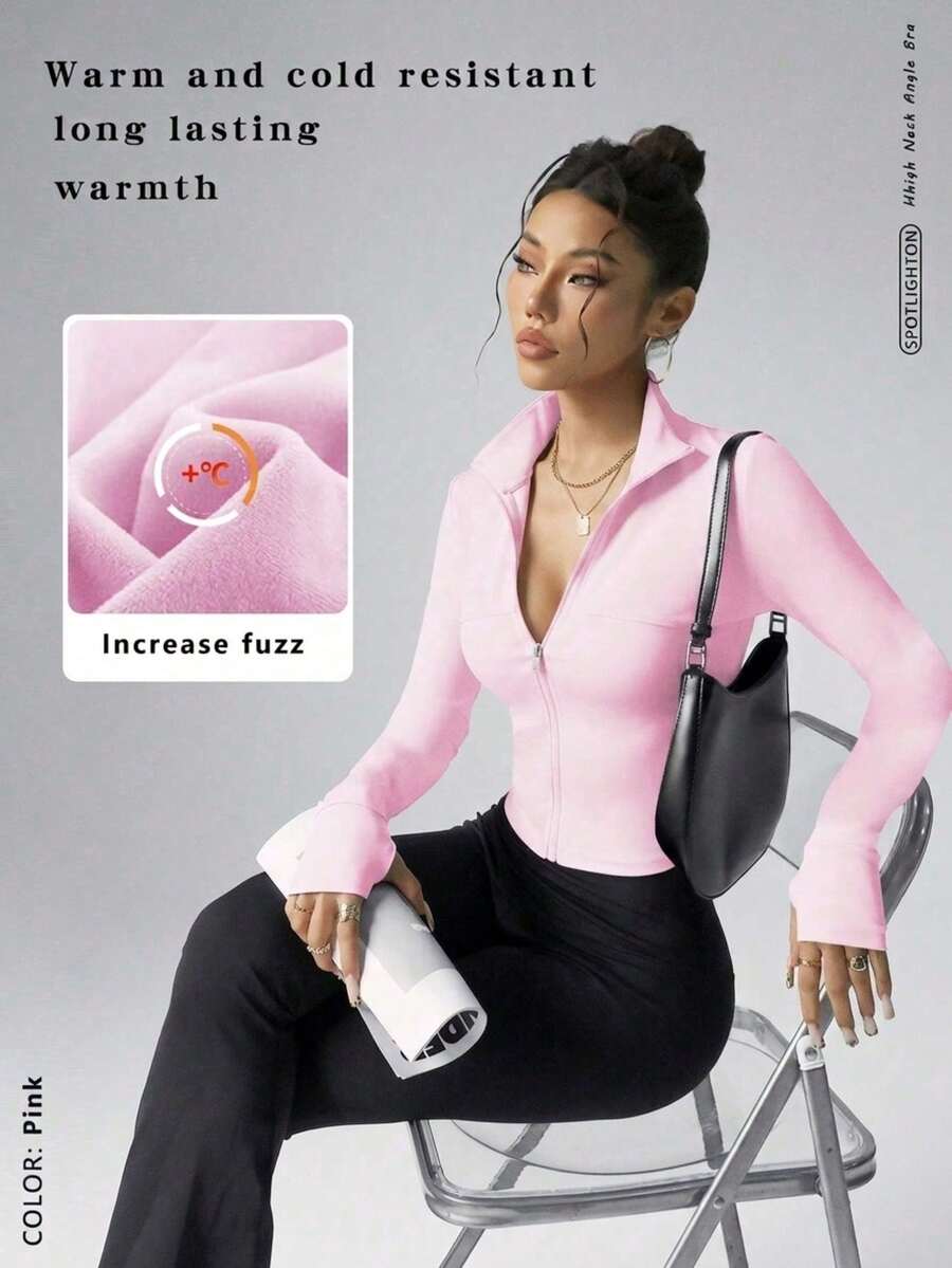Women Plus Size Sports Shaper - Rose Red - View 1