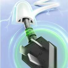 1件 1M/39.37in 線槽式理線器 延長配線槽 保護套 電線保護蓋 地面電纜護套 電源線保護器 - A - 查看 7
