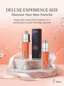 Dior Addict Lip Glow Mini 3ml #004 24H Hydrating Volume Lip Makeup - Coral Orange - View 9