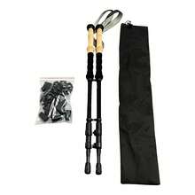 Adjustable Trekking Poles Lightweight Hiking Sticks Hiking Poles - Black - View 7
