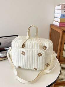 Korean Style Fashionable Portable Mom & Baby Shoulder Bag, Suitable For Young Moms To Use Outdoors, Lightweight Crossbody Bag - Multicolor - View 5