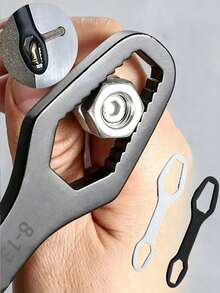 Multi-Function Double-Head Self-Tightening Plum Wrench 8-24mm, Automotive Repair Home Wrench, Men's Tool - Multicolor - View 6