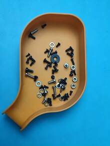 Tool Storage Funnel Tray, 5mm Raised Edge, Prevents Screws, Bolts, Beads And Small Parts From Scattering, Equipped With Fully Sealed Slide-In Plug, Precisely Stores Tiny Parts, Keeps Workspace Organized And Efficient, Suitable For Handicrafts And Repairs - Multi-color - View 3