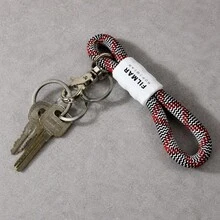 Multifunctional Braided Rope Keychain 10-In-1 Wrist Strap, Equipped With Heavy Duty Climbing Carabiner Clip, Suitable For Camping Hiking Outdoor Daily Use, Men & Women Outdoor Enthusiasts, EDC Durable Hanging Rope, Camera Water Bottle Key Earphone Case Bag Pendant - Multicolor - View 5