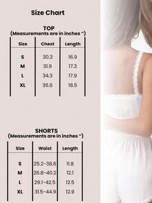 Personalized Lace Tank Top,Personalized Bride Pajama Set, Ribbed Tank And Shorts, Bridal Shower Gift, Engagement Gift, Bachelorette Party - Multicolor - View 7