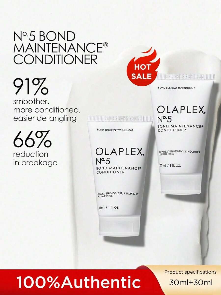 OLAPLEX No.5 Bond Maintenance Conditioner Hair Repair Deep Nourishing Strengthening Scalp Care Hair Root Conditioner - Conditioner 30ml*2 - View 1