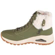 Skechers Uno Rugged - Fall Air - Green Womens Winter Shoes 167274-OLV - Green - View 2