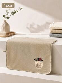 1/2pcsPremium Coral Fleece Bath Towel Set, Ultra Soft & Highly Absorbent Microfiber Towels For Bathroom, Quick Dry.Super Absorbent Microfiber Bath And Hand Towels, Quick Dry, Lightweight, Gentle On Skin For Daily Use - Multicolor - View 13