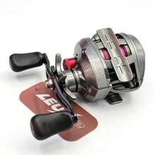 Water Drop Fishing Reel 7.1:1 Gear Ratio 4+1 Bearings 8kg Drag, Suitable For Beginners And Experienced Anglers - Silver - View 4