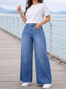 Women Jeans - Blue - View 5