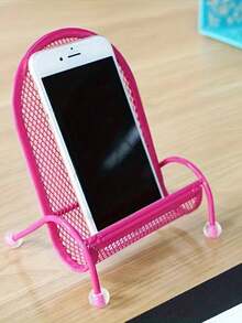 Chair-Shaped Creative Phone Stand, Weighted Non-Slip Stable Base, Cute Slouchy Person Universal Phone Holder, Suitable For Bedside And Desk, All-Season Multi-Function Phone Cradle - Multicolor - View 19