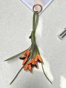 JRESSIAL Picking Golden Osmanthus Pendant, Chinese Style Bag Charm, Designer Fashion Accessory, Style New Chinese Style Hanging Ornament, Artificial Flower Bag Pendant - Multicolor - View 7
