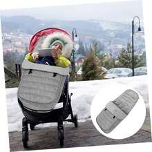 Baby Stroller Sleeping Bag Footmuff - Grey - View 4