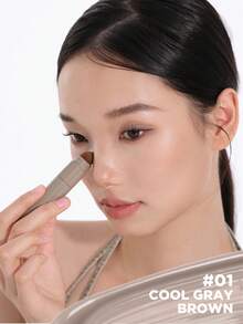 JUDYDOLL Orange Blossom Glow Contour Liquid, Highlighter Stick Liquid Contour Makeup, Nose Shadow Facial Sculpting, Hadiah Kencan, Ramah untuk Pemula, Penggunaan Pribadi, Perlengkapan Pernikahan - Kontur #01 Keren - View 2