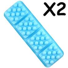 4-Cavity Massage Soap Silicone Mold, Rectangular Raised Texture Design For Handmade Soap, Bath Bars, Shampoo Bars & Aromatherapy Soap, Easy Release - Multiple Styles - View 15