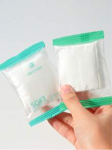 Kotak Pembersih Makeup Portabel untuk Perjalanan, Set Pembersih & Penghapus Makeup 2-in-1, Dengan Tutup Flip, Kotak Penyimpanan Plastik Kompak, Cocok untuk Pengorganisasian Perawatan Kulit, Ideal untuk Perjalanan dan Perjalanan Bisnis - MultiWarna - View 6