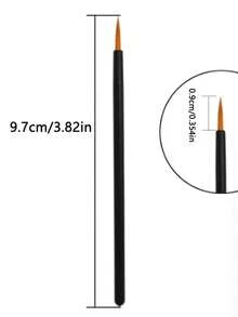 5/25pcs Reusable Gel Liner Nail Art Brush Painting Pen Disposable Eyeliner Pen Beauty Eyeliner Makeup Tool - Multicolor - View 7