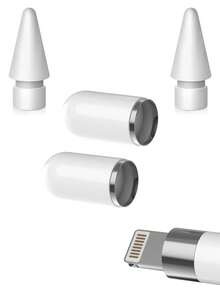 3/6件裝 Apple Pencil 第1代與第2代替換筆尖，相容於 Apple Pencil 第1代、Apple Pencil USB-C、Pro，適合母親、家人、朋友的生日與節日禮物，完美的筆配件 - 彩色 - 查看 13