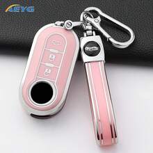高級 TPU 防護鑰匙套，適用於 Fiat、Ducato、Gal、Panda、Grande、Punto、Lansa、Musa - 菲亞特A款 - 查看 11
