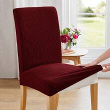 Chair Covers - Burgundy - View 8