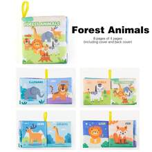 Buku Kain Edukasi untuk Bayi dan Balita, Buku Kain Edukasi untuk Perkembangan Kognitif, Dapat Digantung dan Dapat Dicuci. - MultiWarna - View 16