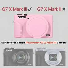 Suitable For PowerShot G7 X Mark III Camera Silicone Protective Case, Scratch Resistant, Cushioned And Anti-Collision Body, Suitable For Travel, Daily Use Camera Silicone Sleeve, Camera Bag, Camera Accessories, Camera Pouch Camera Case - Multicolor - View 11