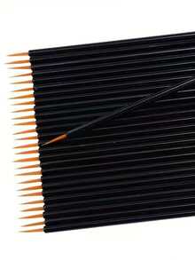 5/25pcs Reusable Gel Liner Nail Art Brush Painting Pen Disposable Eyeliner Pen Beauty Eyeliner Makeup Tool - Multicolor - View 4
