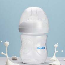 Botol Susu Bayi PP Leher Lebar 300ml & 150ml, Ringan, Mulut Lebar untuk Memudahkan Pembersihan - Putih - View 6