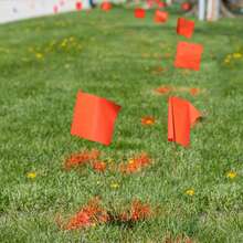 Marking Flags For Garden Decoration Outdoor Survey Flags - Multicolor - View 4