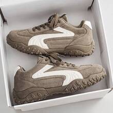 Men's Suede Training Shoes, Popular Style, Sizes 39-44 - Brown - View 6