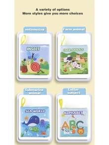 Buku Kain Edukasi untuk Bayi dan Balita, Buku Kain Edukasi untuk Perkembangan Kognitif, Dapat Digantung dan Dapat Dicuci. - MultiWarna - View 10