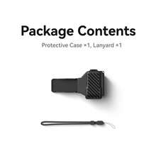 TELESIN Protective Case For Pocket 4P Hard Shell Drop-Proof Cover With Soft Inner Padding 67g Quick-Release Side Button ABS Shell With Lanyard Portable Travel Cover For Pocket 4P - View 11